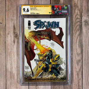 Spawn #242 CGC 9.6 WP Custom Label, SS Signed by Todd McFarlane, Low Print Run (Cert 9012)