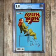 Iron Man #5 CGC 9.8 WP 1:25 Variant Cover by Frank Cho