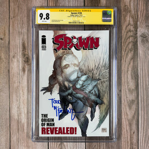 Spawn #238 CGC 9.8 WP SS Signed by Todd McFarlane,Origin of the Dead Zone, Low Print Run (Cert 1012)