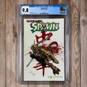 Spawn #165 CGC 9.8 WP 1st Appearance of Mandarin Spawn (Cert 2011)
