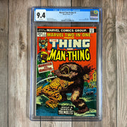 Marvel Two-In-One #1 CGC 9.4 WP Thing & Man-Thing Team-Up, Molecule Man Appearance