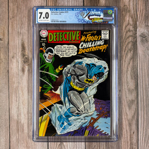 Detective Comics #373 CGC 7.0 Custom Label, 2nd Appearance of Mr. Freeze (Cert 2022)