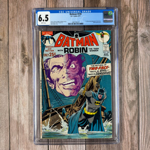 Batman #234 CGC 6.5 WP 1st Silver Age Appearance of Two-Face (Cert 5018)