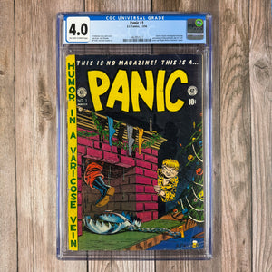 Panic #1 CGC 4.0 Controversial Night Before Christmas Parody & Banned Issue (Cert 1017)