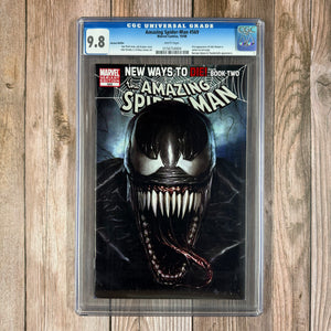 Amazing Spider-Man #569 CGC 9.8 WP Variant Cover Art by Adi Granov, 1st Appearance of Anti-Venom (Cert 4004)