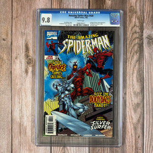 Amazing Spider-Man #430 CGC 9.8 WP 1st Appearance of Cosmic Carnage (Cert 5017)
