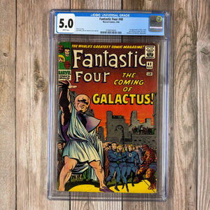 Fantastic Four #48 CGC 5.0 WP  1st Appearance of Silver Surfer, 1st cameo appearance of Galactus (Cert 4004)