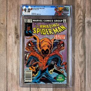 Amazing Spider-Man #238 CGC 9.0 Custom Label, 1st Appearance of Hobgoblin, NEWSSTAND EDITION (Cert 4005)