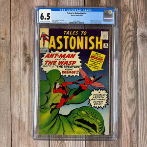 Tales to Astonish #44 CGC 6.5 1st Appearance and Origin of the Wasp, Death of Vernon Van Dyne (Cert 8002)