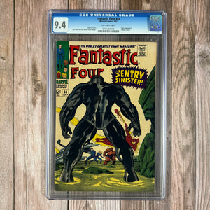 Fantastic Four #64 CGC 9.4 1st Appearance of the Kree Sentry, Cover art by Jack Kirby and Joe Sinnott, From ComicLink WESTPORT COLLECTION VOLUME 2 with COA * (Cert 5012)