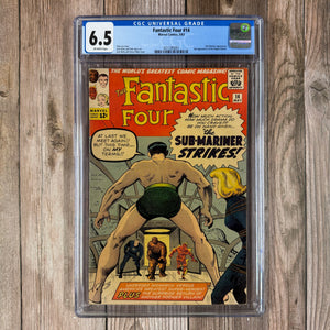 Fantastic Four #14 CGC 6.5 2nd Appearance of Puppet Master (Cert 5001)