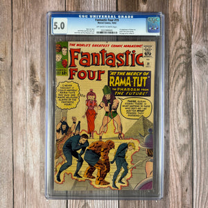 Fantastic Four #19 CGC 5.0 1st Appearance of Rama-Tut (Kang the Conqueror) (Cert 9005)