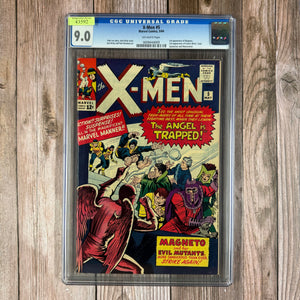 X-Men #5 CGC 9.0 3rd Appearance of Magneto, 2nd Appearance of Scarlet Witch, Quicksilver, Toad and Mastermind(Cert 4009)