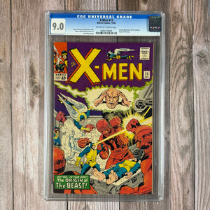 X-Men #15 CGC 9.0  1st Appearance of Master Mold, Origin of Beast, 2nd Appearance of the Sentinels (Cert 8006)