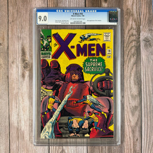 X-Men #16 CGC 9.0 3rd Appearance of the Sentinels (Cert 7006)