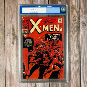 X-Men #17 CGC 9.0 Old Label, Classic Cover Art by Jack Kirby (Cert 5009)