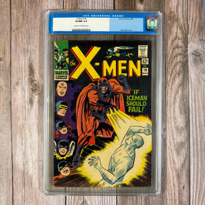 X-Men #18 CGC 9.0 Old Label, Cover art by Jack Kirby, Werner Roth and Dick Ayers (Cert 7002)
