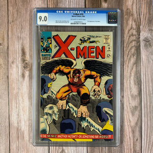 X-Men #19 CGC 9.0 1st Appearance and Origin of Mimic, 1st cameo appearance of Galactus (Cert 5015)