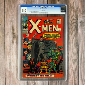 X-Men #22 CGC 9.0 WP Cover art by Werner Roth (Cert 9015)