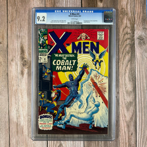 X-Men #31 CGC 9.2 WP 1st Appearance of Cobalt Man and  Candy Southern (Cert 9016)
