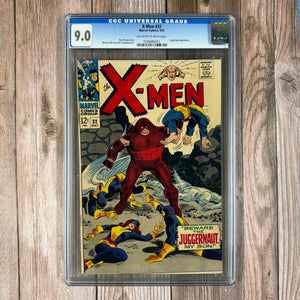 X-Men #32 CGC 9.0 3rd appearance of Juggernaut (Cert 6011)