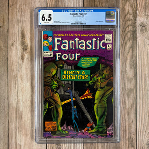 Fantastic Four #37 CGC 6.5 1st Appearance of Princess Anelle, Mother of Hulkling (Cert 5007)