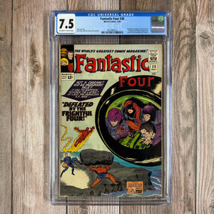 Fantastic Four #38 CGC 7.5 1st Appearance of Trapster, 2nd Appearance of Medusa and Frightful Four (Cert 0012)