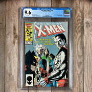 Uncanny X-Men #210 CGC 9.6 WP 1st cameo team appearance of The Marauders
