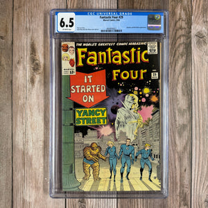 Fantastic Four #29 CGC 6.5 1st Cover Appearance of the Watcher, Red Ghost & Super-Apes Appearance (Cert 6021)