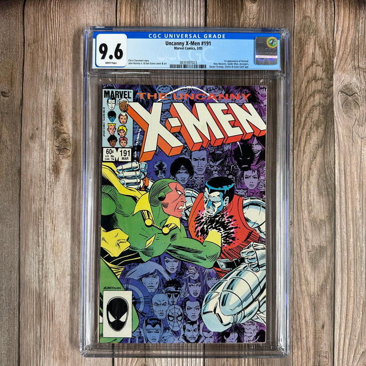 Uncanny X-Men #191 CGC 9.6 WP 1st appearance of Nimrod