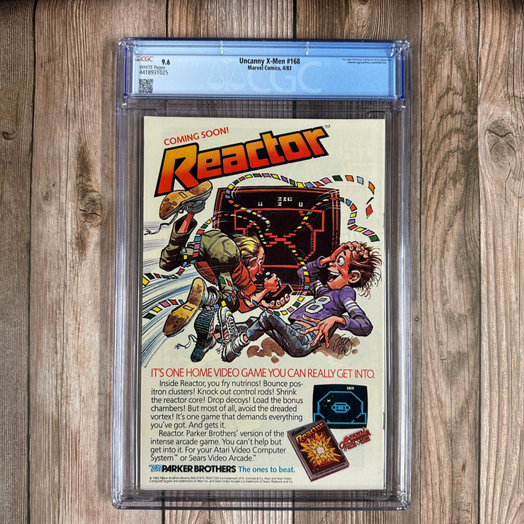 Uncanny X-Men #168 CGC 9.6 WP 1st appearance of Madelyne Pryor & 1st mention of the name Lockheed