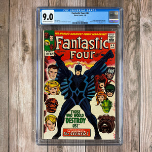 Fantastic Four #46 CGC 9.0 1st full appearance of Black Bolt, 1st appearance of Seeker, 2nd team appearance of the Inhumans (Cert 6002)