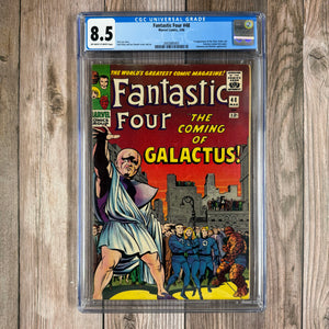 Fantastic Four #48 CGC 8.5 1st Appearance of Silver Surfer, 1st cameo appearance of Galactus (Cert 5001)
