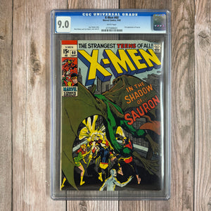 X-Men #60 CGC 9.0 WP 1st Appearance of Sauron (Cert 8001)