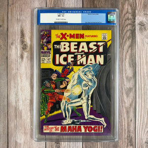 X-Men #47 CGC 9.2 Old Label, Cover art by Don Heck and Werner Roth (Cert 6013)