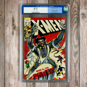 X-Men #56 CGC 9.2 Old Label, 1st appearance of Havok (without costume), The Living Pharaoh becomes the Living Monolith, Origin of Angel (Cert 8014)