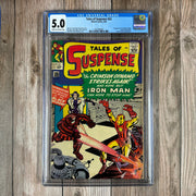 Tales of Suspense #52 CGC 5.0 1st appearance of the Black Widow & Death of the first Crimson Dynamo
