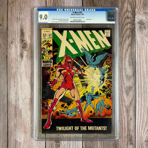 X-Men #52 CGC 9.0 1st Appearance of Erik the Red, Origin of Beast (Cert 3003)