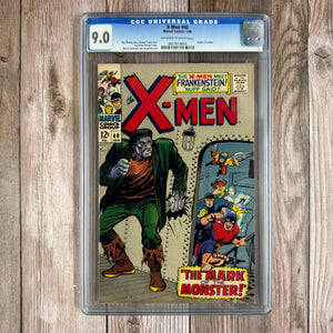 X-Men #40 CGC 9.0 Origin of Cyclops (Cert 9003)