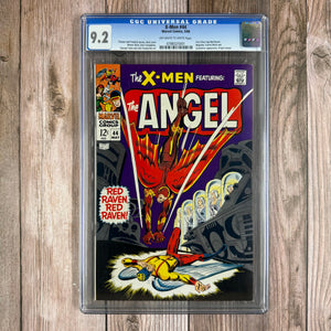 X-Men #44 CGC 9.2 1st Silver Age appearance of Red Raven, Magneto, Origin of Iceman (Cert 5001)