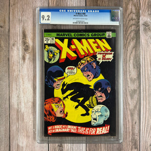 X-Men #90 CGC 9.2 Cover Art by John Buscema (Cert 5043)