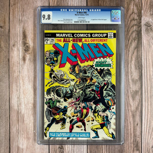 X-Men #96 CGC 9.8 WP 1st appearance of Moira MacTaggert, Steven Lang and Kierrok, Debut of Wolverine's berserker rage (Cert 8003)