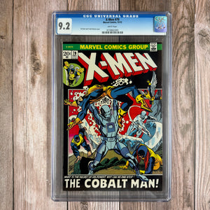 X-Men #79 CGC 9.2 WP Cover Art by Gil Kane and Frank Giacoia (Cert 2009)