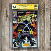 Ghost Rider / Blaze: Spirits of Vengeance #9 CGC 9.8 WP SS Signed by Adam Kubert,  Cover Art by Adam Kubert, 1st appearance of Michael Badalino as Vengeance