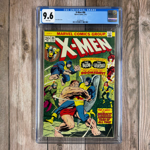 X-Men #86 CGC 9.6 WP Cover Art by Dan Adkins (Cert 0007)