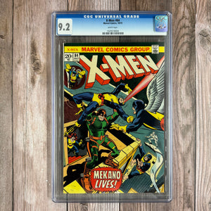 X-Men #84 CGC 9.2 WP Cover Art by Ross Andru  (Cert 8004)