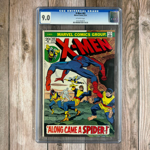 X-Men #83 CGC 9.0 Cover Art by Werner Roth (Cert 4019)