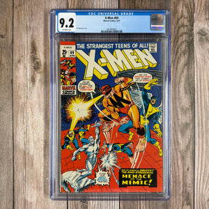 X-Men #69 CGC 9.2 Cover Art by Sal Buscema (Cert 5007)