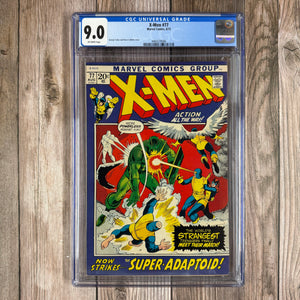 X-Men #77 CGC 9.0 Cover Art by George Tuska and Vince Colletta (Cert 8006)
