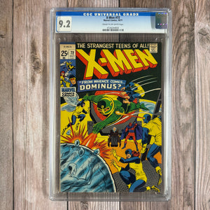 X-Men #72 CGC 9.2 WP Cover Art by Werner Roth and Dick Ayers (Cert 4003)